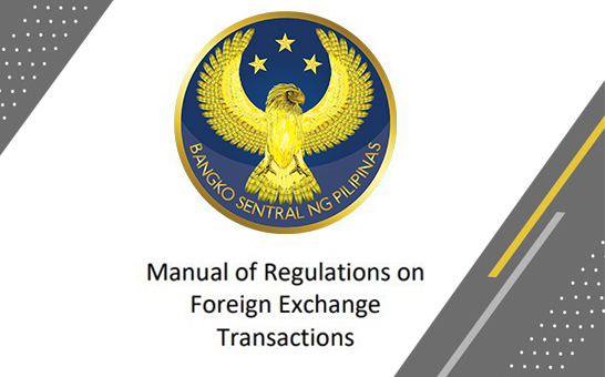 Manual Of Regulations On Foreign Exchange Transactions