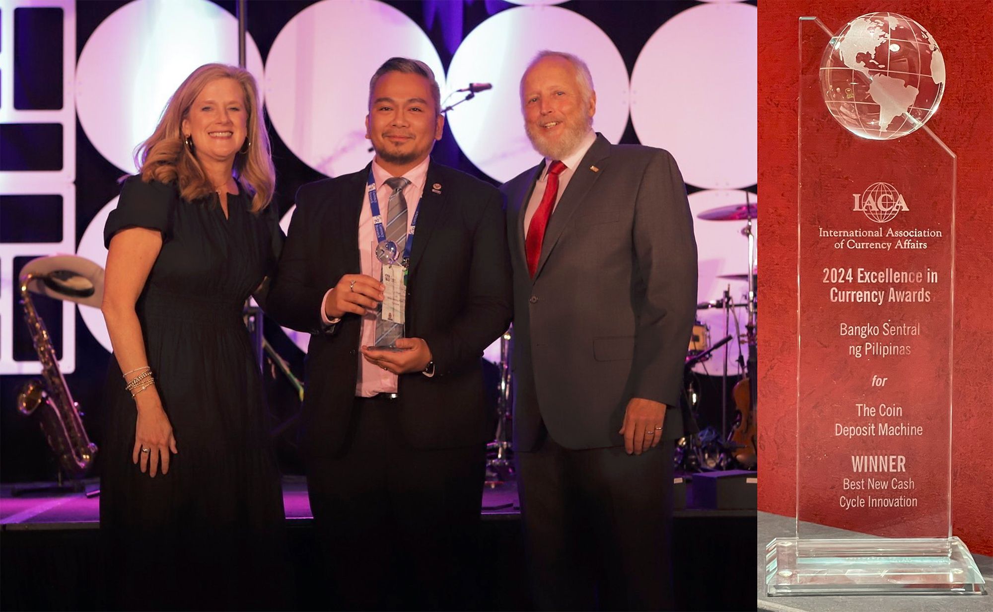BSP Wins Award for Coin Deposit Machine Project