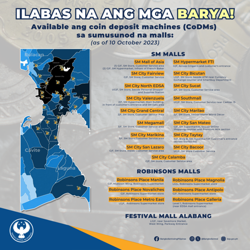 BSP Deploys More Coin Deposit Machines