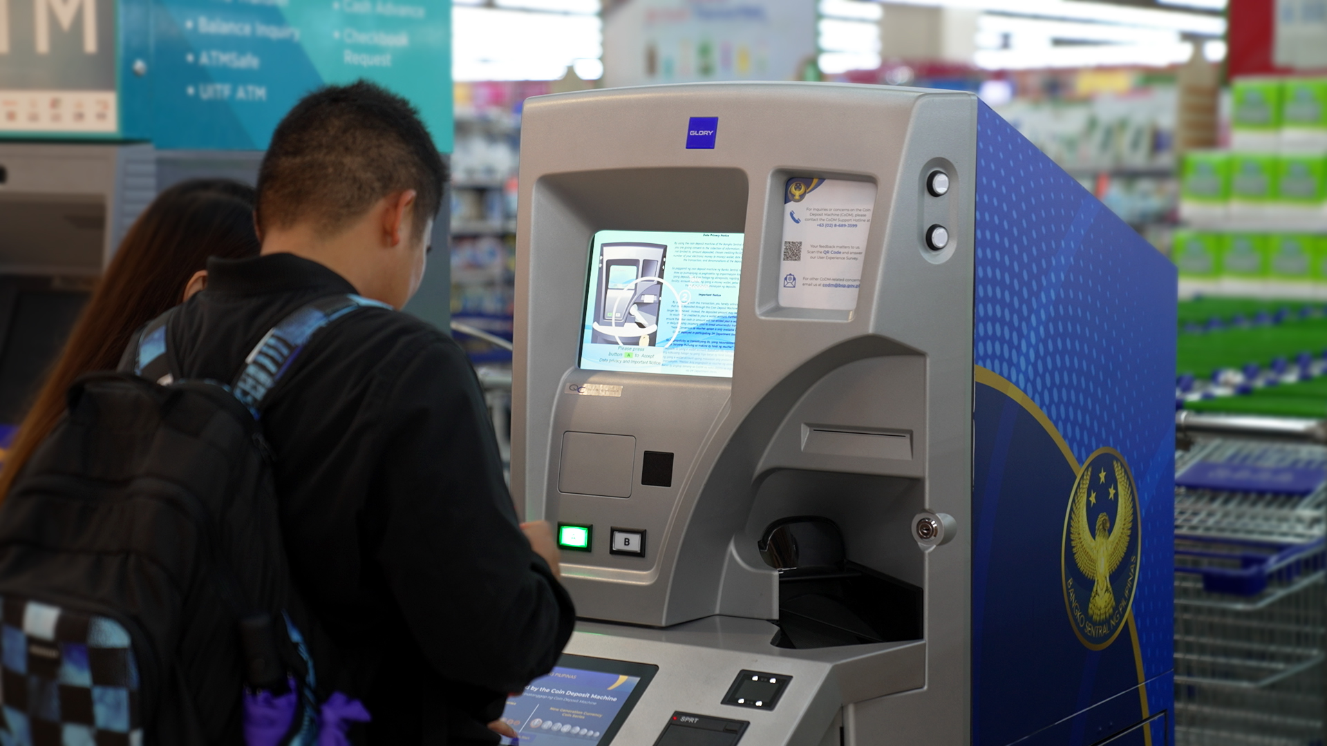BSP's Coin Deposit Machines Convert Millions of Idle Coins into E- Wallet Credits and Shopping Vouchers